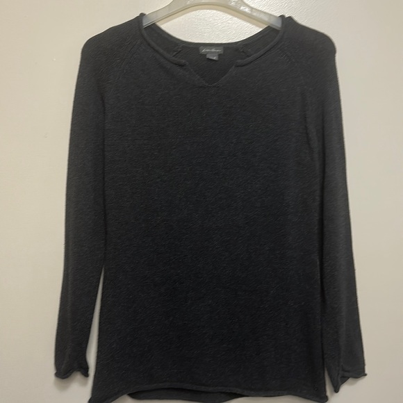 Eddie Bauer Sweaters - Eddie Bauer Women’s Grey Long Sleeve Sweater Small